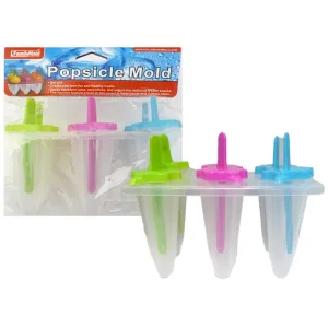12 Ice Pop Maker Mold Popsicle Freezer Dessert Ice Cream Frozen Pops Cake Treats