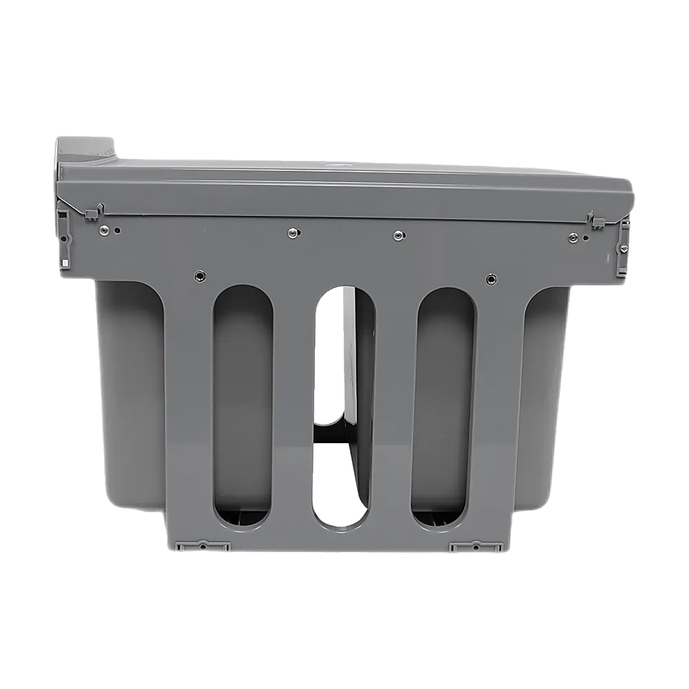 2x 15L Pull-Out Trash Bin | Dual Kitchen Garbage Waste Basket | Cabinet Bin