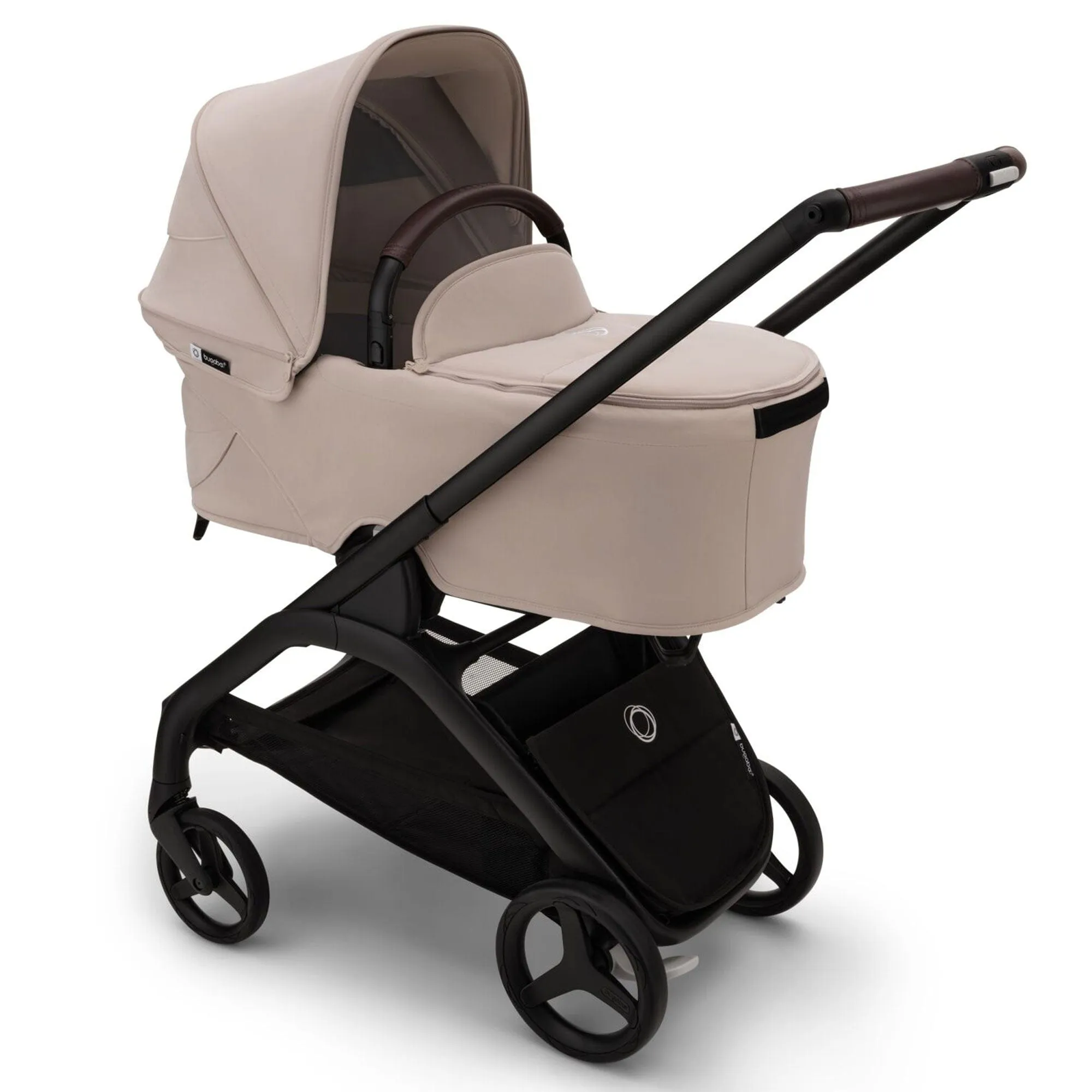 Bugaboo Dragonfly Complete Pram - Black/Desert Taupe