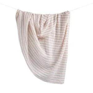 Crane Baby Ezra Collection Muslin Swaddle Herringbone