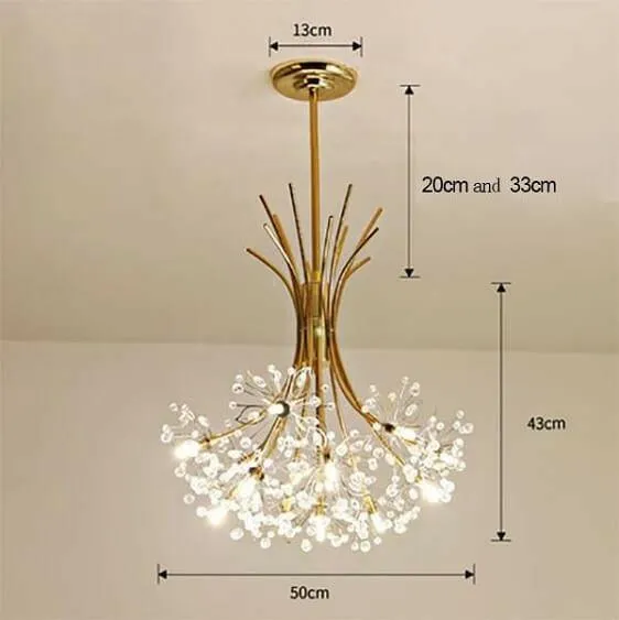 Crystal Bouquet Chandelier
