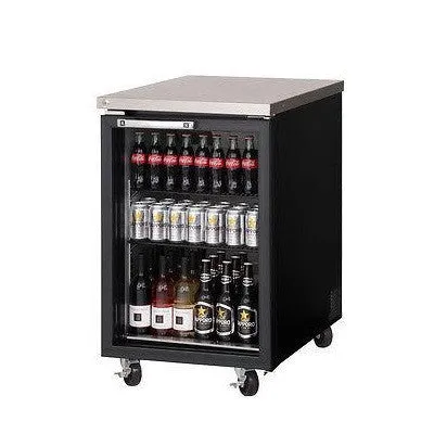 Everest EBB23G 23" Back Bar Cooler w/ Glass Door