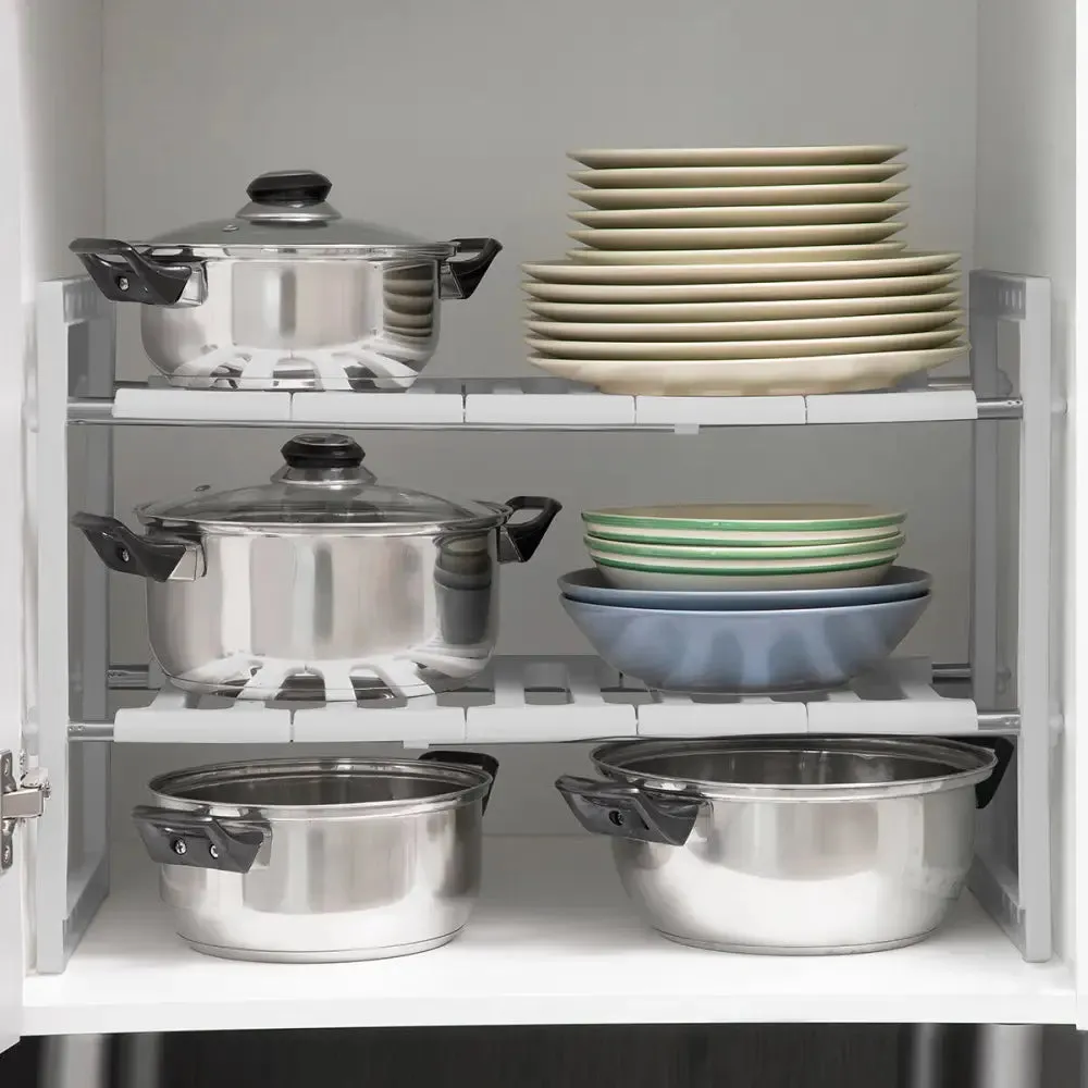 Extendable Under-sink Shelf Unit Shibblek Innovagoods 2 Shelves