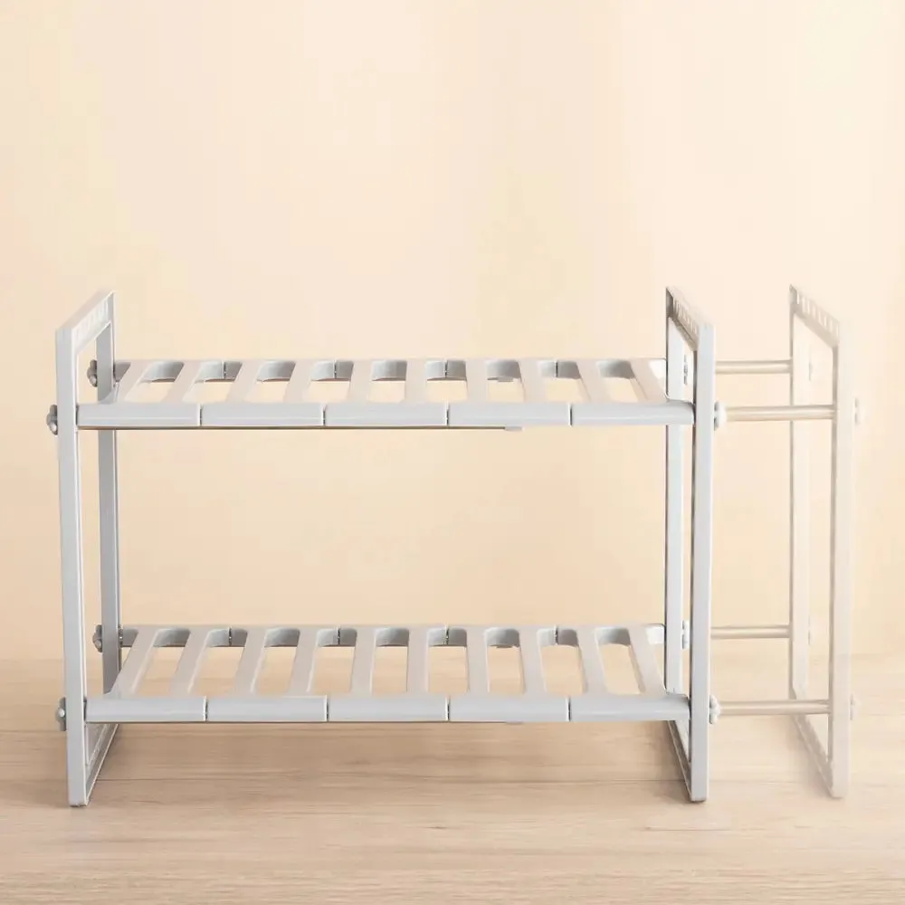 Extendable Under-sink Shelf Unit Shibblek Innovagoods 2 Shelves