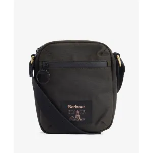 Field Waxed Crossbody Bag Olive UBA0716OL71