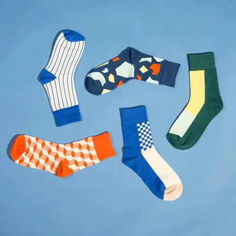 Geometric Work Week Sock Pack