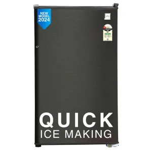 Godrej RD CHAMP 114A WPF FS ST 97 L 1 Star Direct Cool Single Door Refrigerator With Jumbo Vegetable Tray ( Fossil Steel)