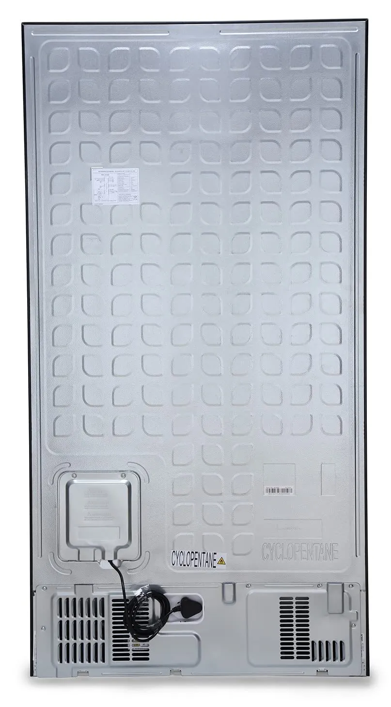Godrej RS EONVELVET 579 RFD GL BK 564 L Frost Free Side-By-Side Refrigerator  Glass Black Door