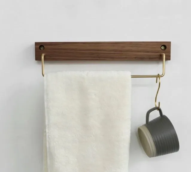 Hugo Walnut Cloth Hanger (S)