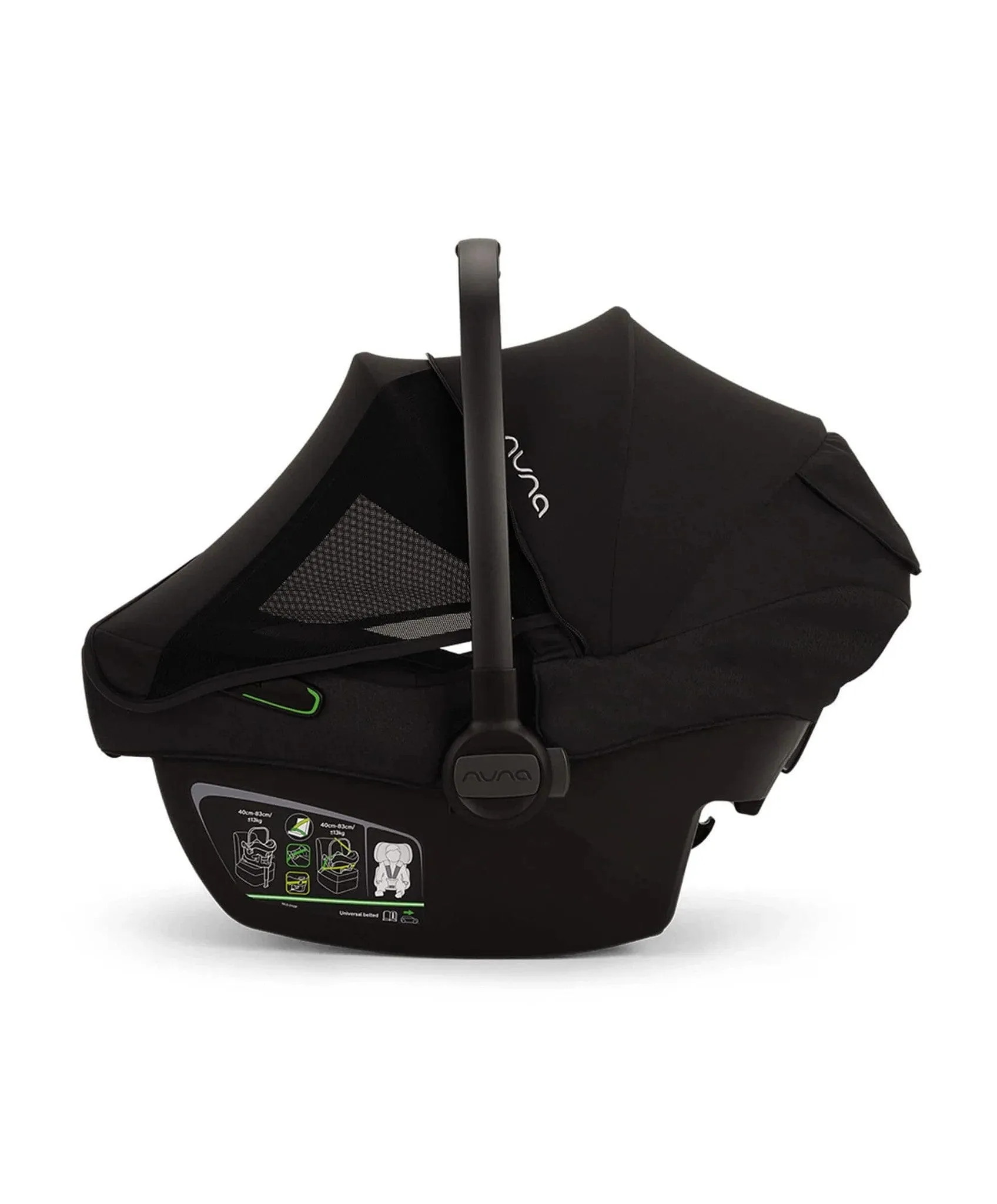 Nuna TRIV Next Generation Pipa Bundle in Caviar