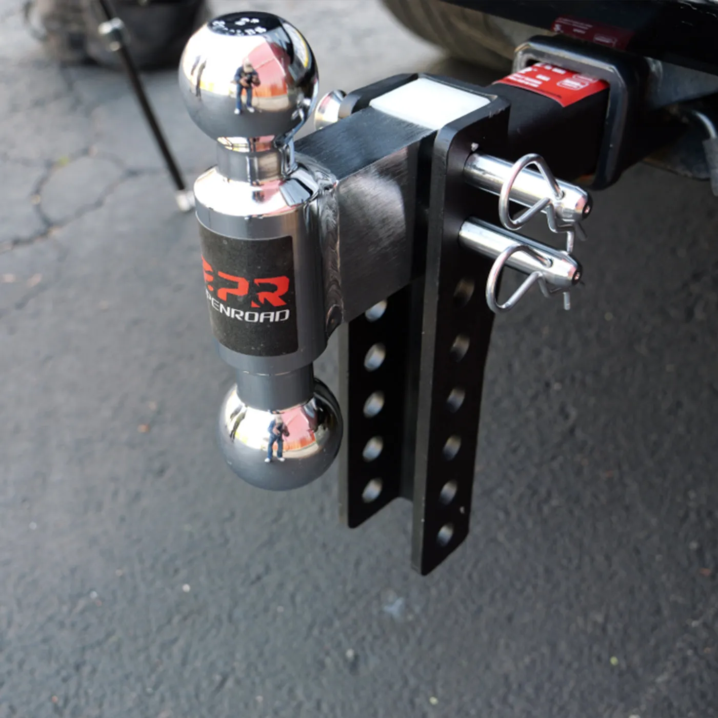 OPENROAD  10'' Adjustable Trailer Hitch for 2" Receiver