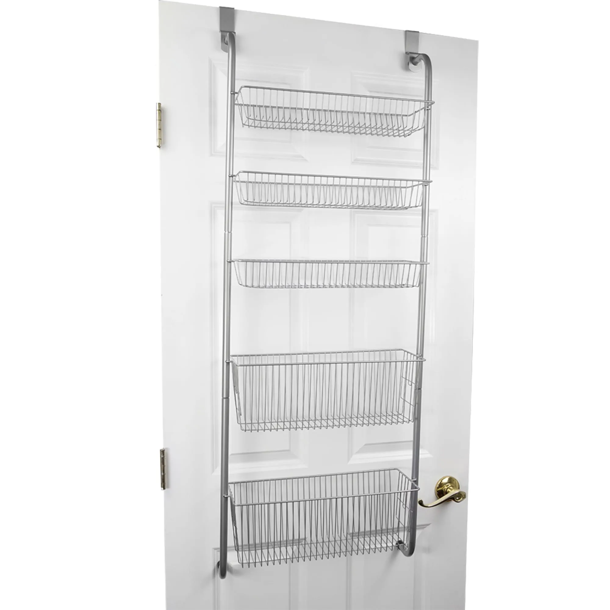 Over the Door Kitchen Pantry Organizer, Grey