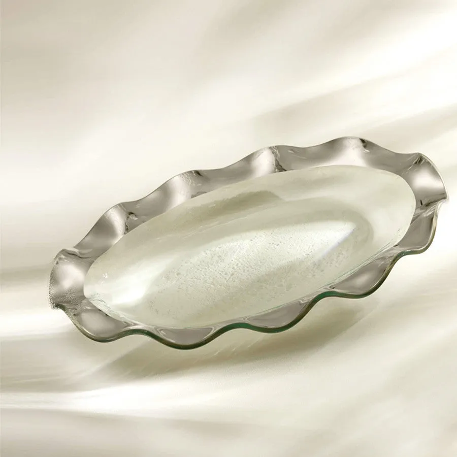 Ruffle Oval Platter