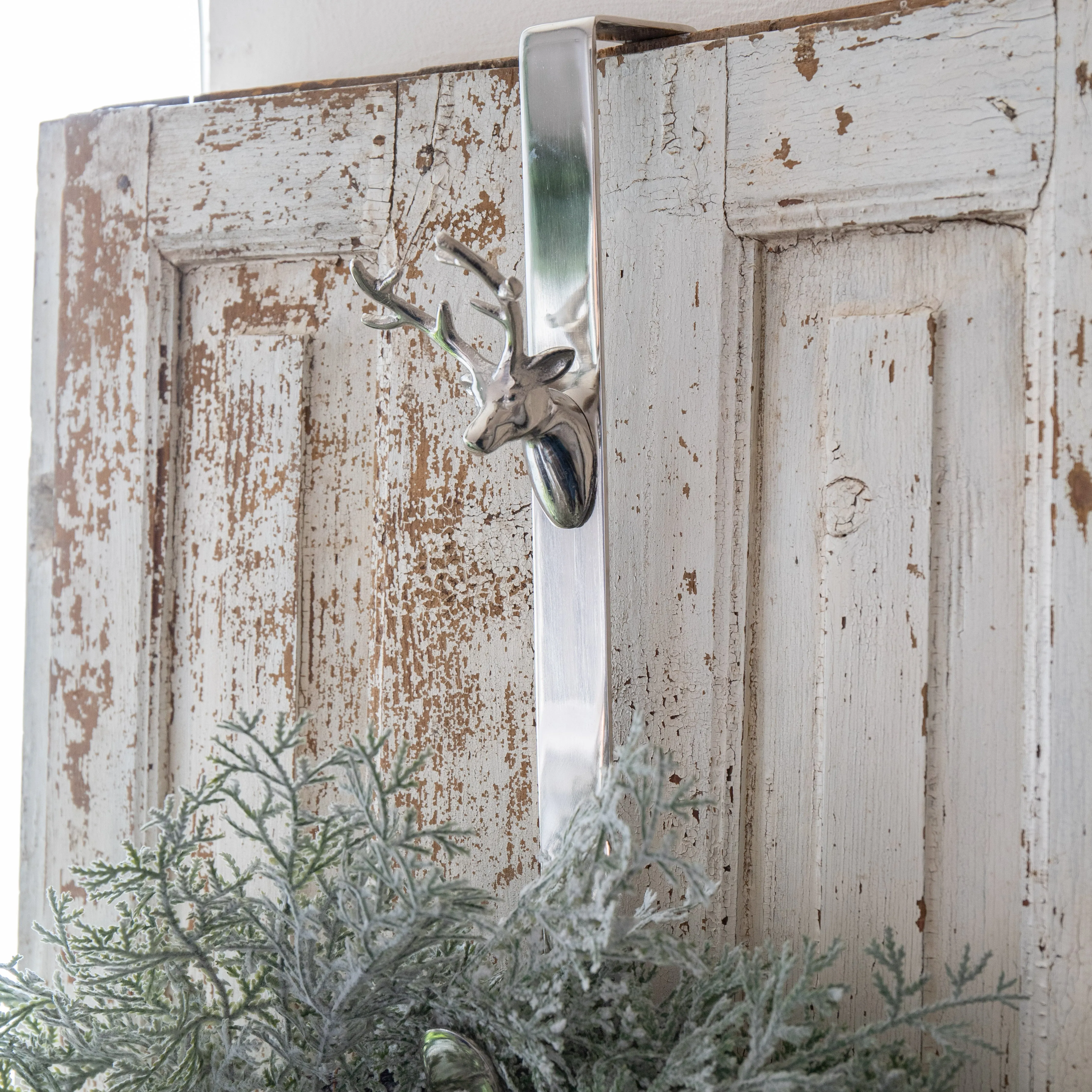 Silver Reindeer Wreath Hanger *SPECIAL OFFER*