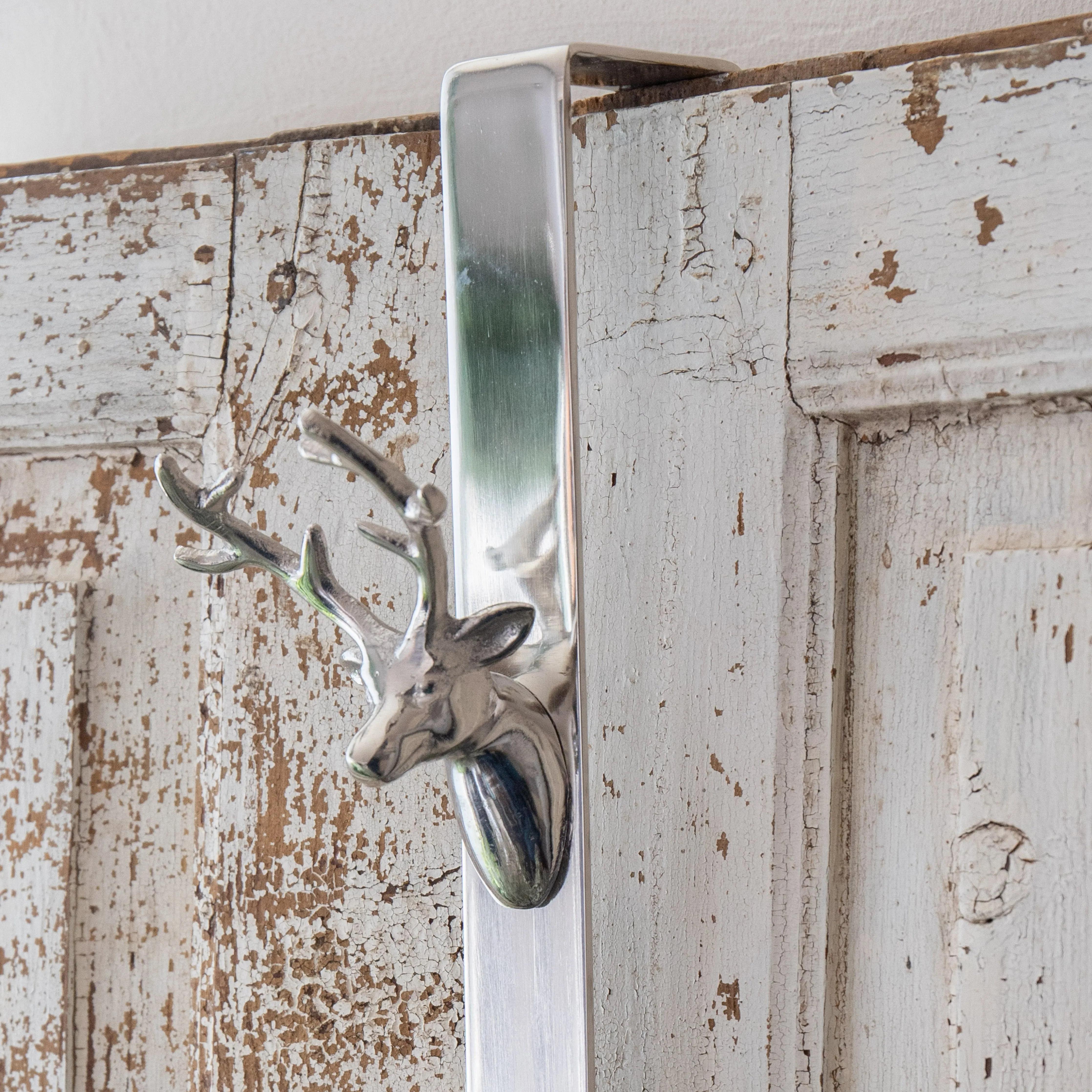 Silver Reindeer Wreath Hanger *SPECIAL OFFER*