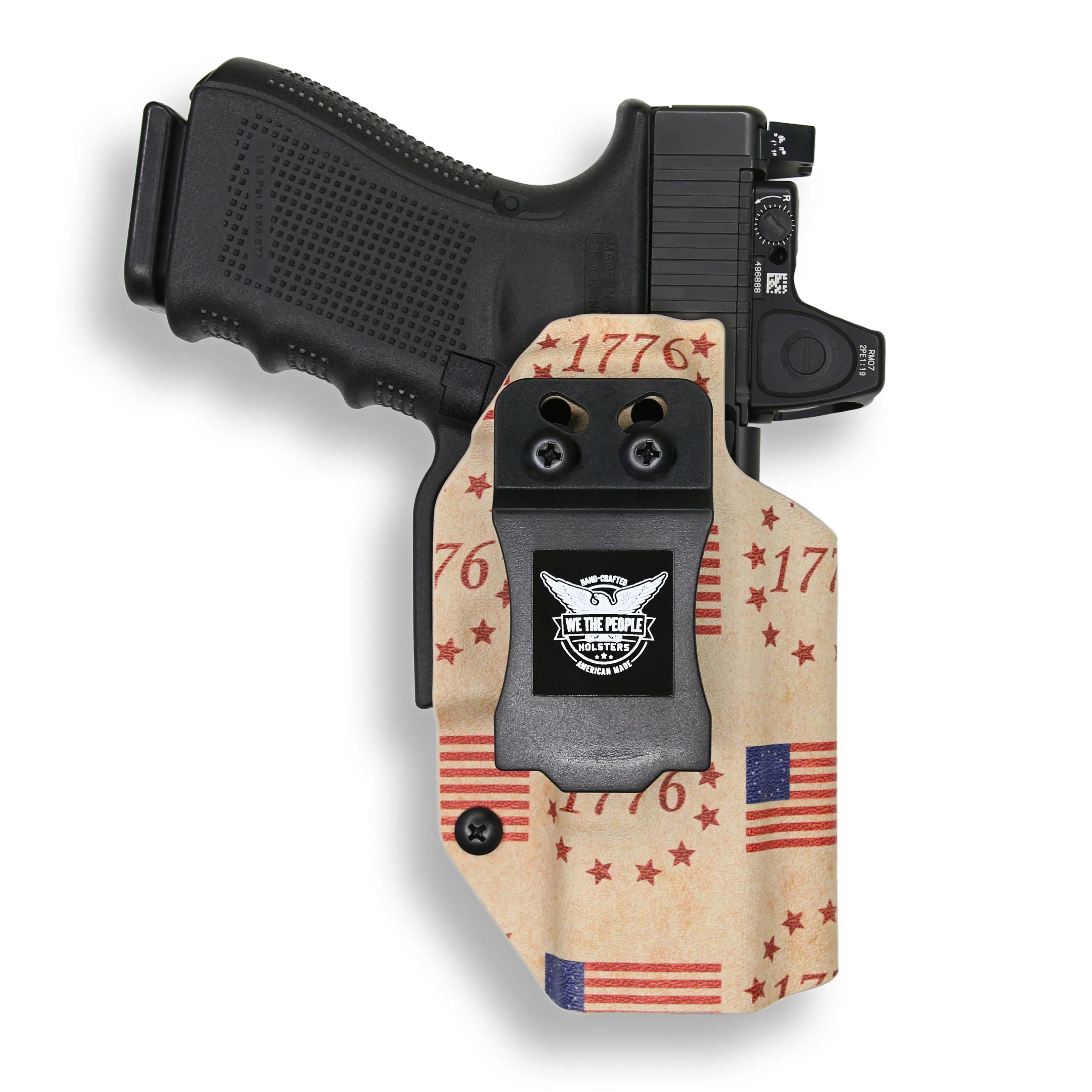 Smith & Wesson M&P / M2.0 4"/4.25" Compact 9/40 with Olight Baldr S Light Red Dot Optic Cut IWB Holster