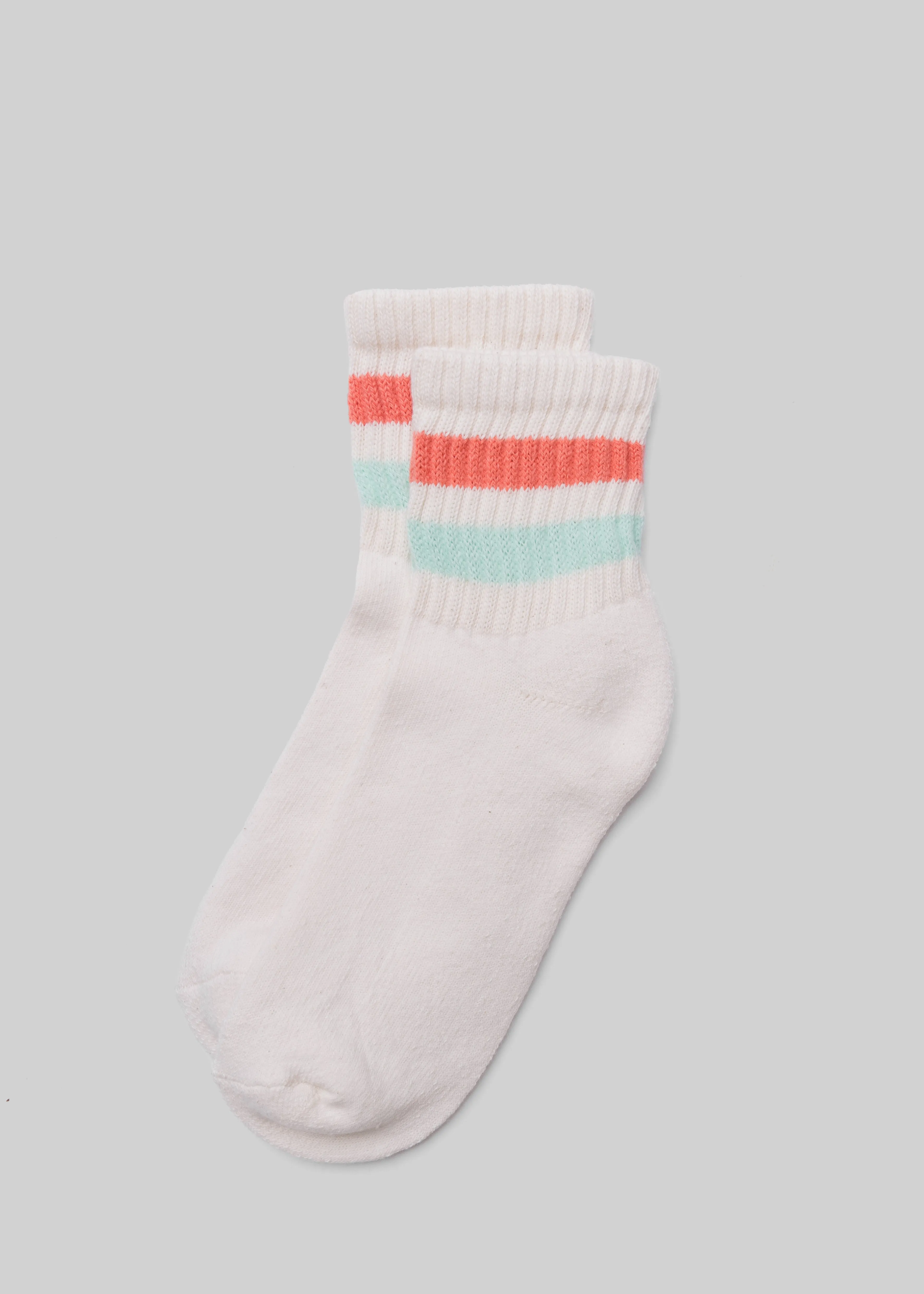 The Retro Stripe Quarter Crew