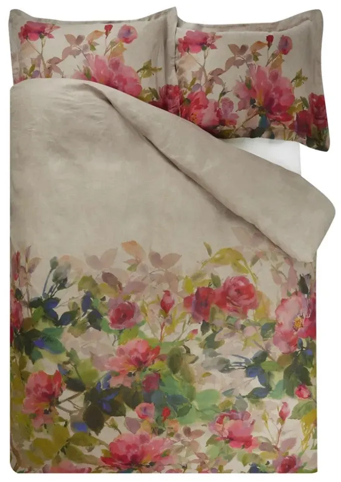Thelma's Garden Fuchsia Shams-Set of 2