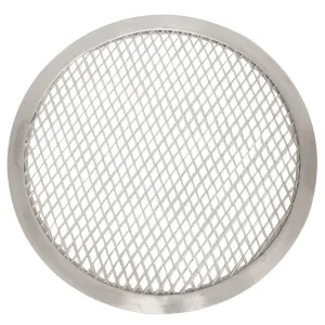 Thunder Group ALPZ12 Aluminum 12" Seamless Rim Pizza Screen