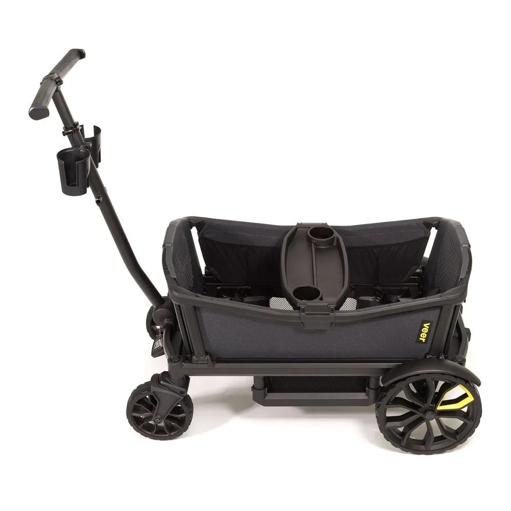 Veer Cruiser Wagon with Canopy and Basket Bundle