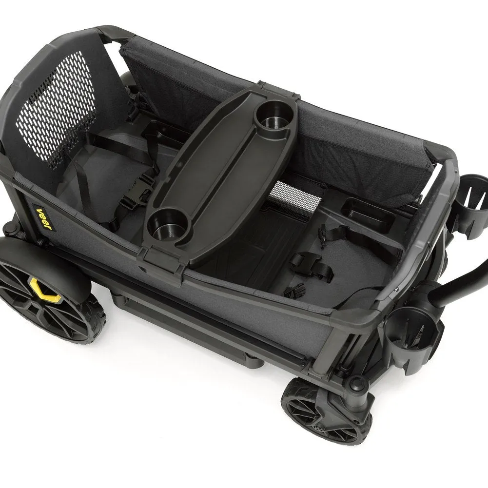 Veer Cruiser Wagon with Canopy and Basket Bundle