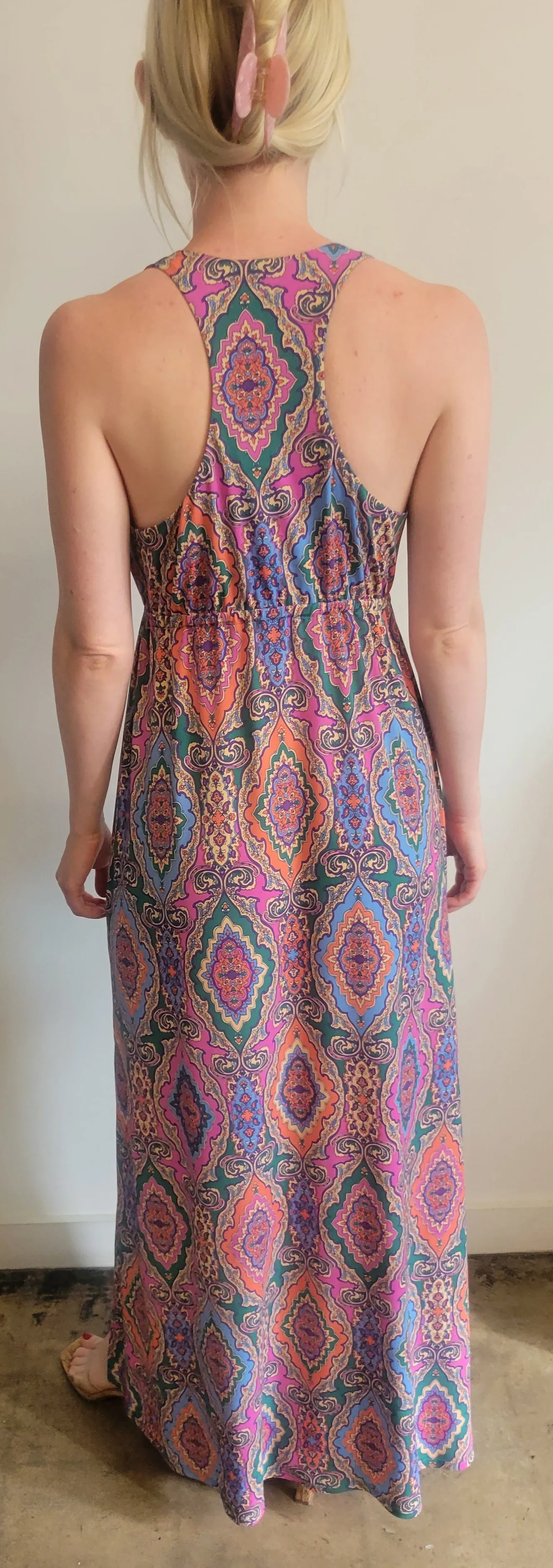 Veronica M Oriana Paisley Racerback Maxi