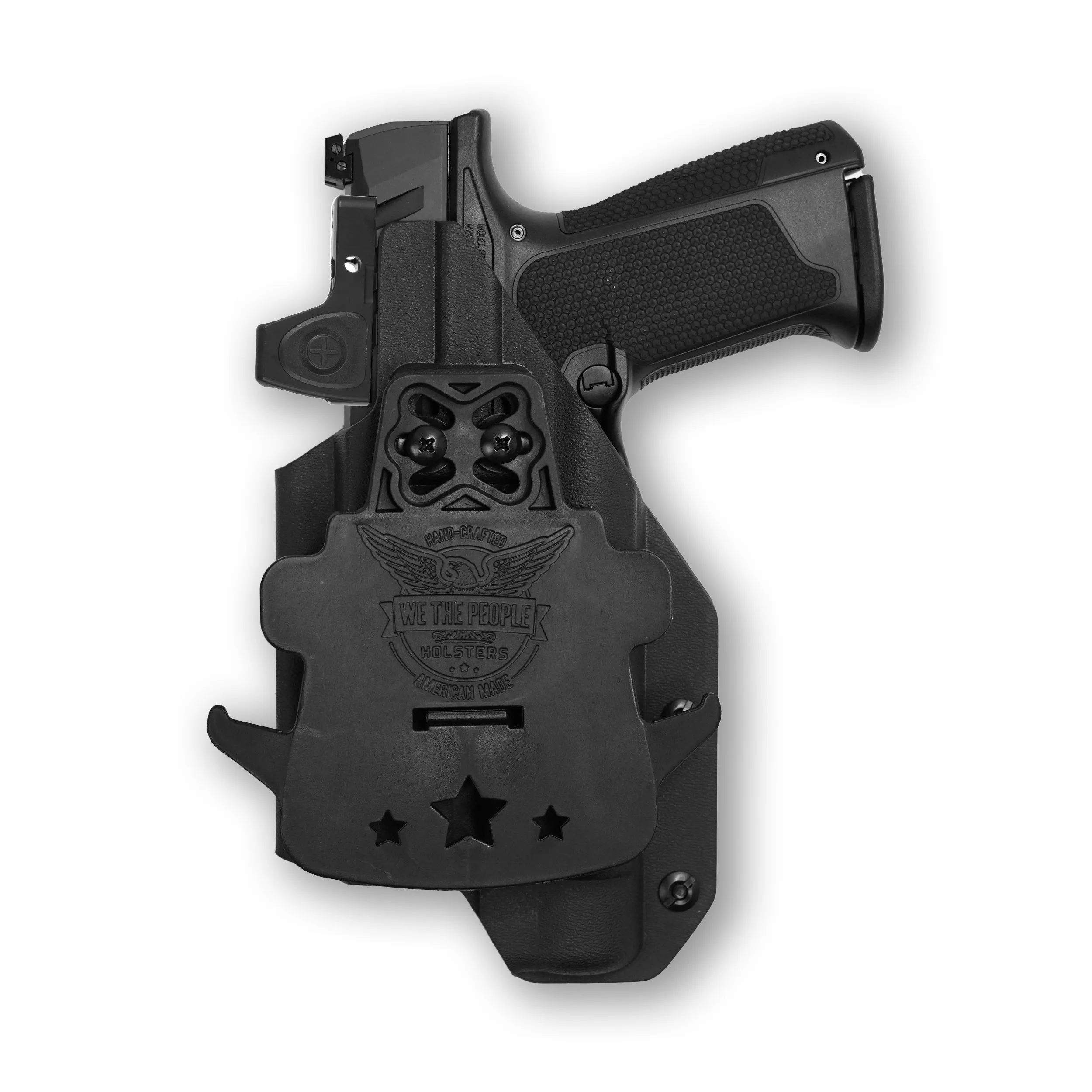 Walther PDP F-Series 4" with Streamlight TLR-1/1S/HL Light Red Dot Optic Cut OWB Holster