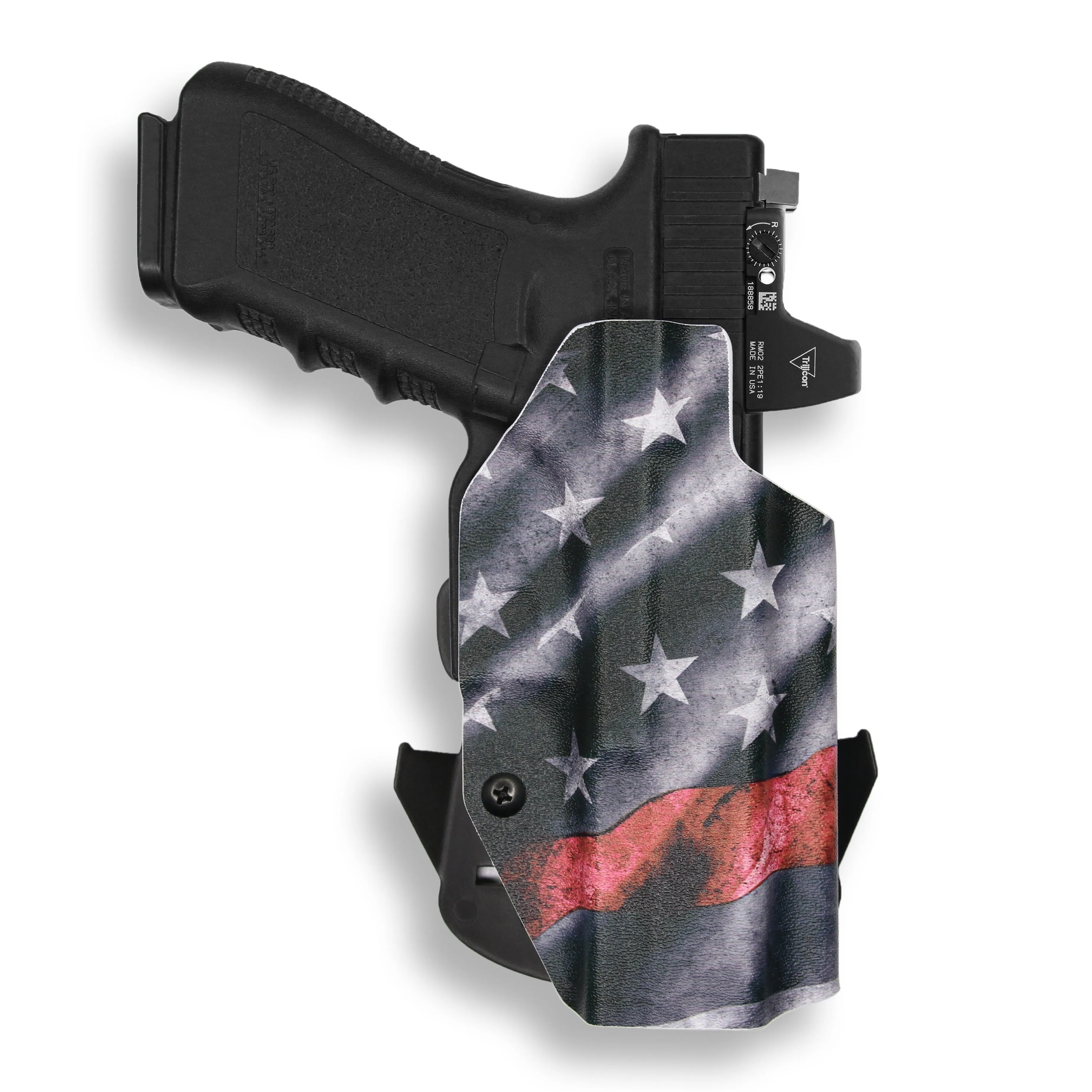 Walther PDP Pro SD Compact 4" Red Dot Optic Cut OWB Holster