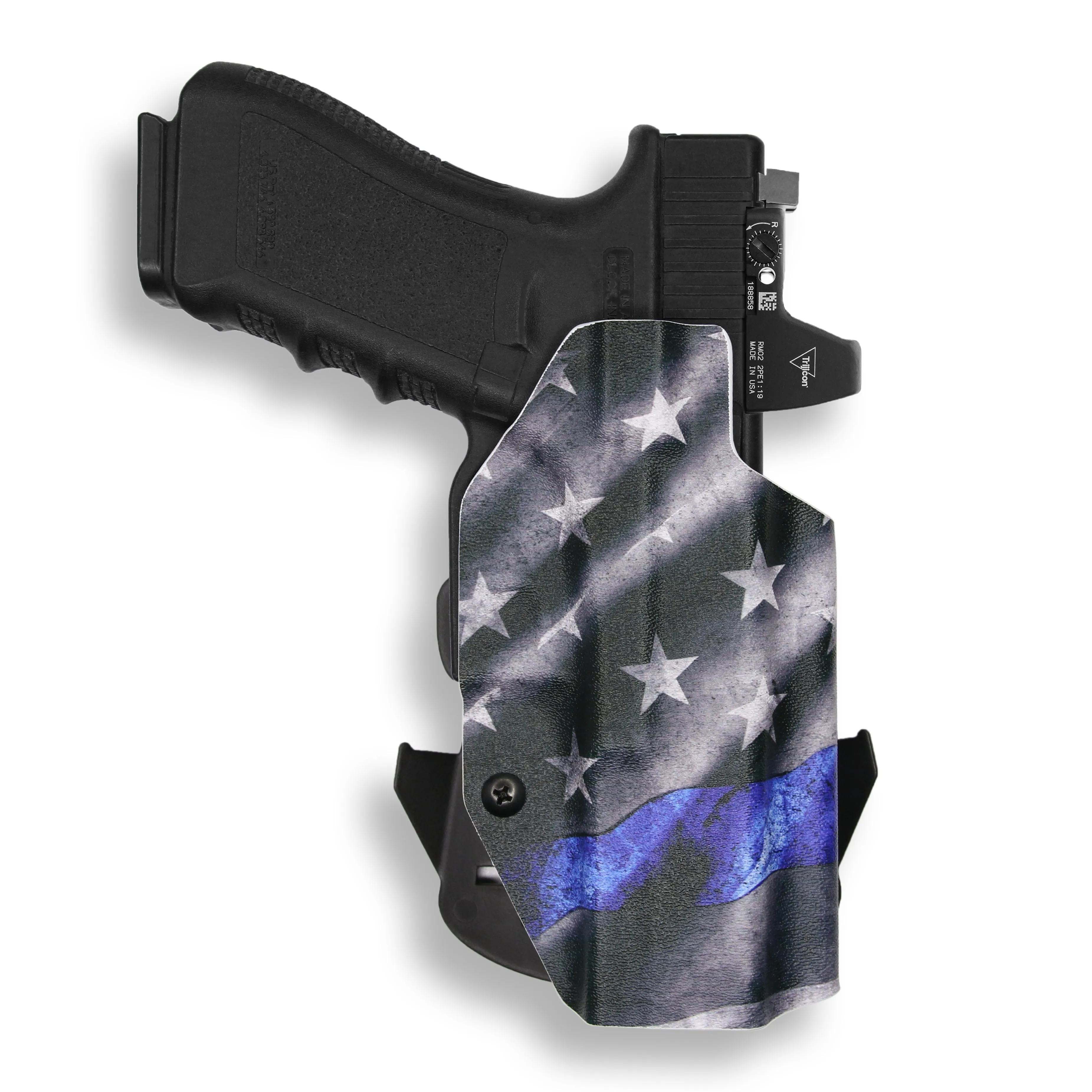 Walther PDP Pro SD Compact 4" Red Dot Optic Cut OWB Holster