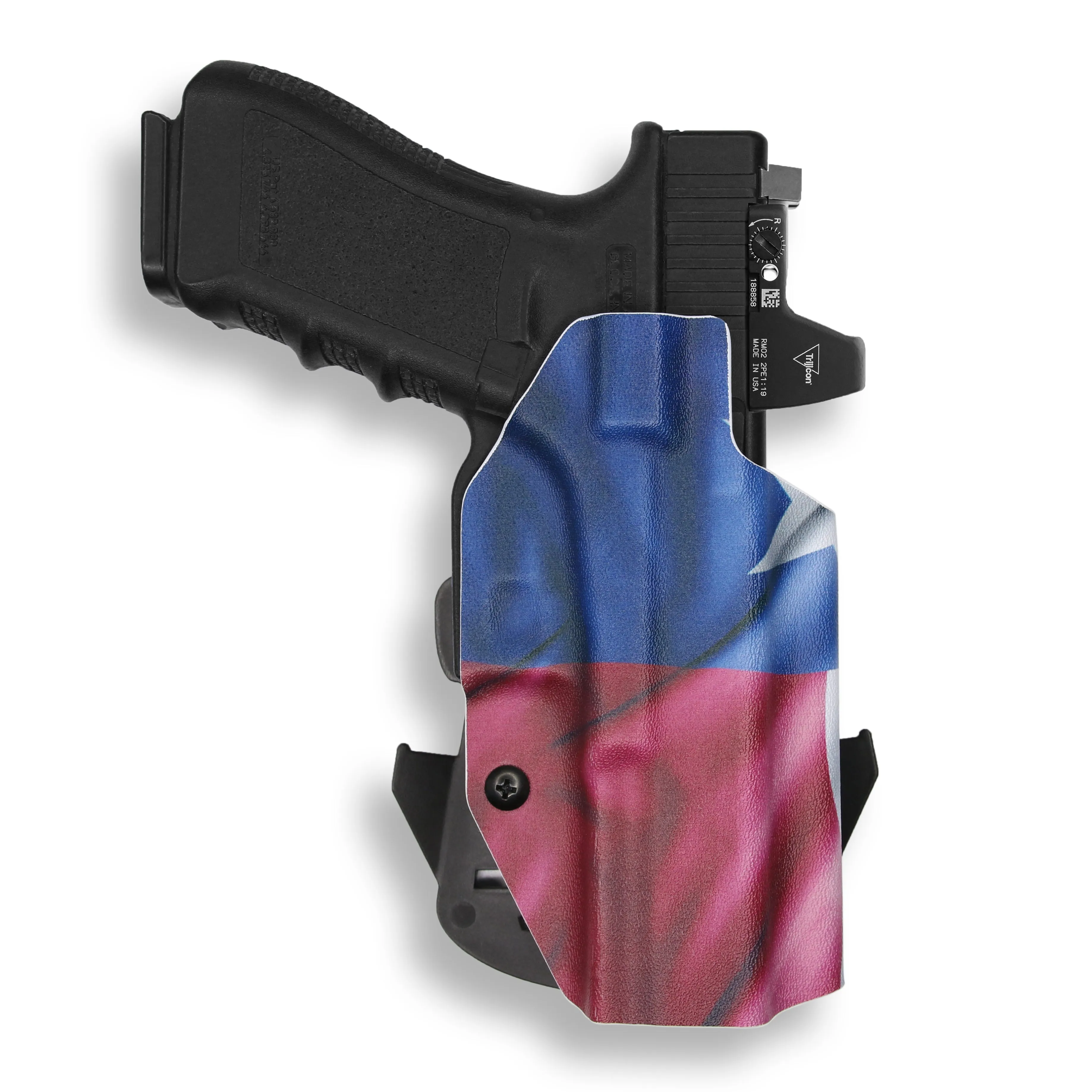 Walther PDP Pro SD Compact 4" Red Dot Optic Cut OWB Holster