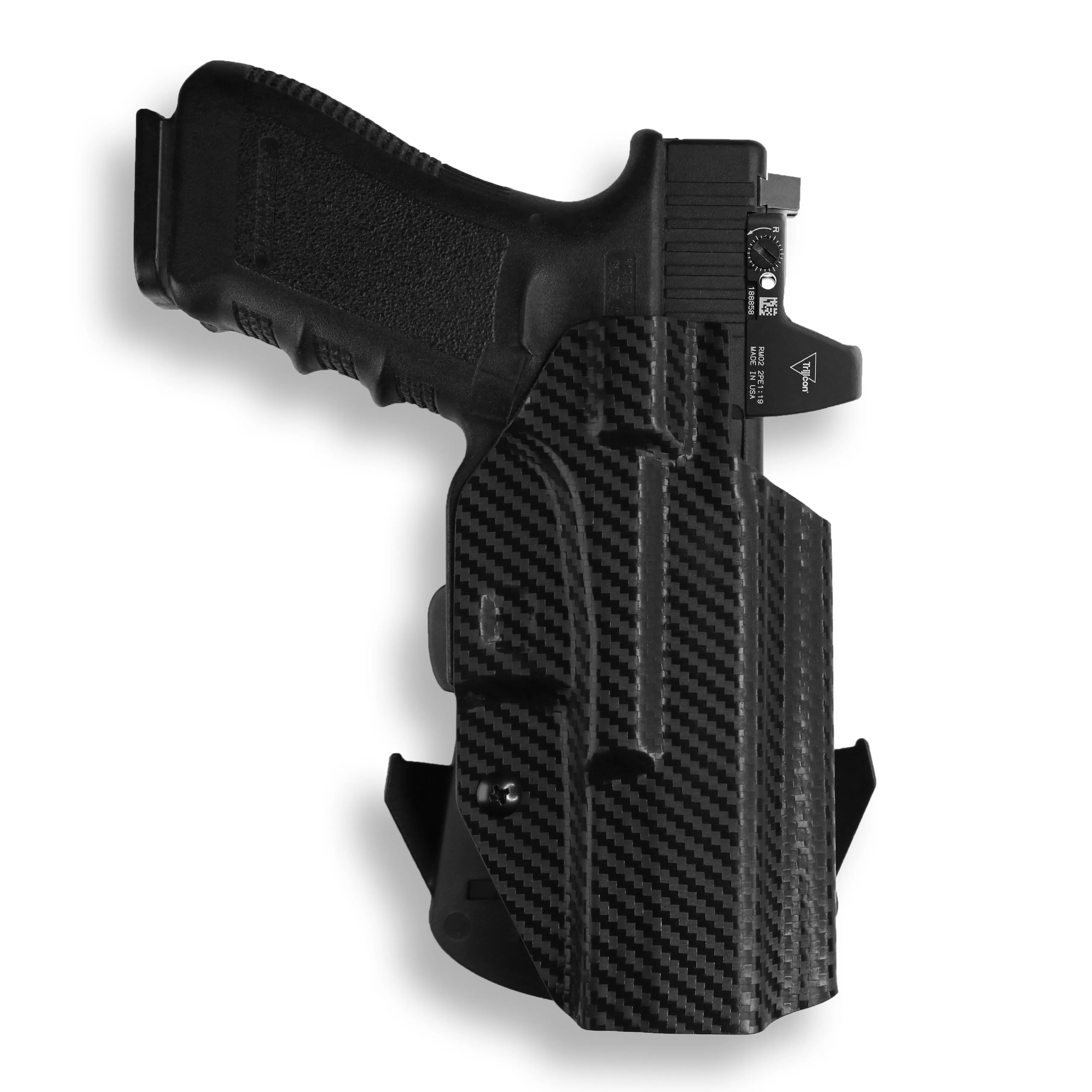 Walther PDP Pro SD Compact 4" Red Dot Optic Cut OWB Holster