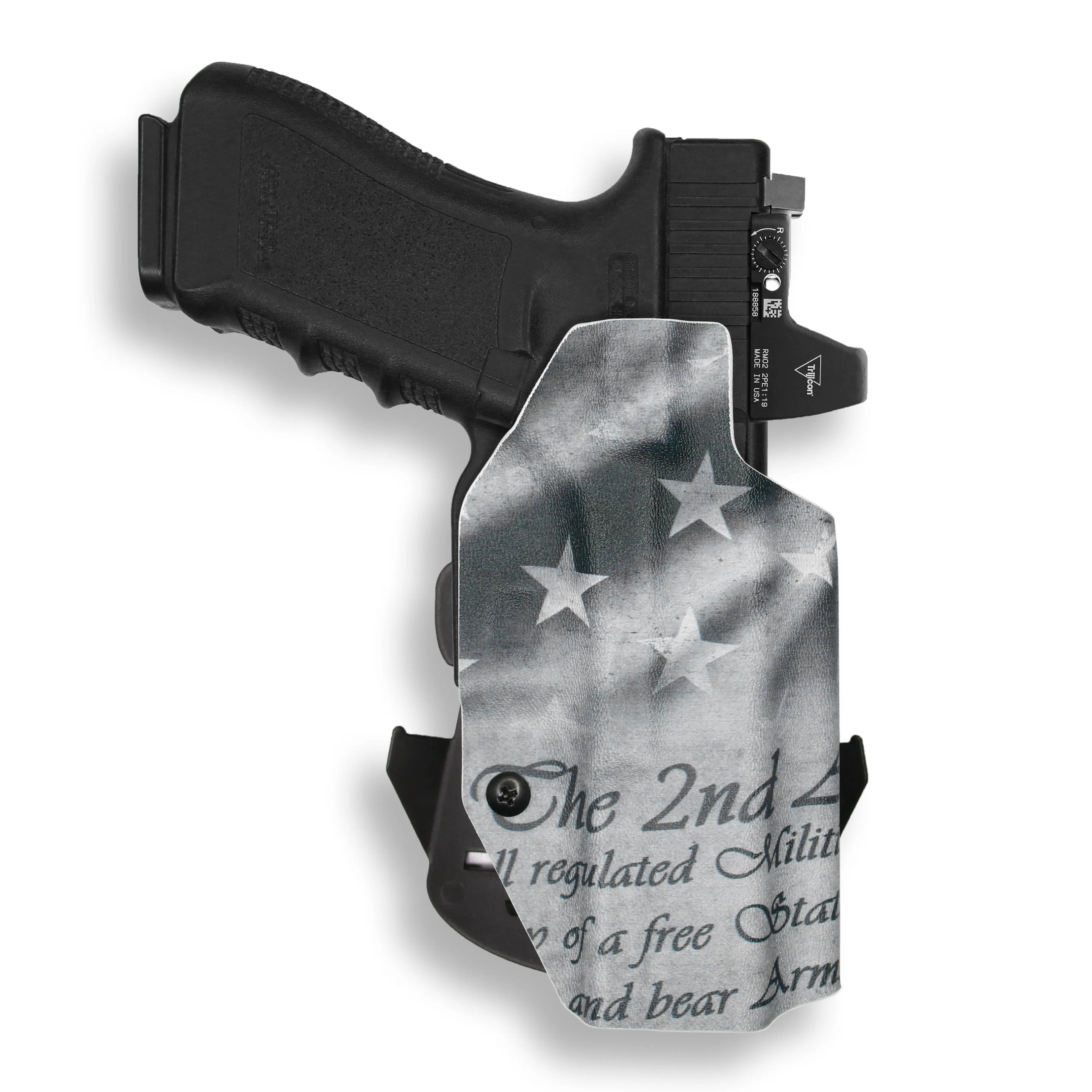 Walther PDP Pro SD Compact 4" Red Dot Optic Cut OWB Holster