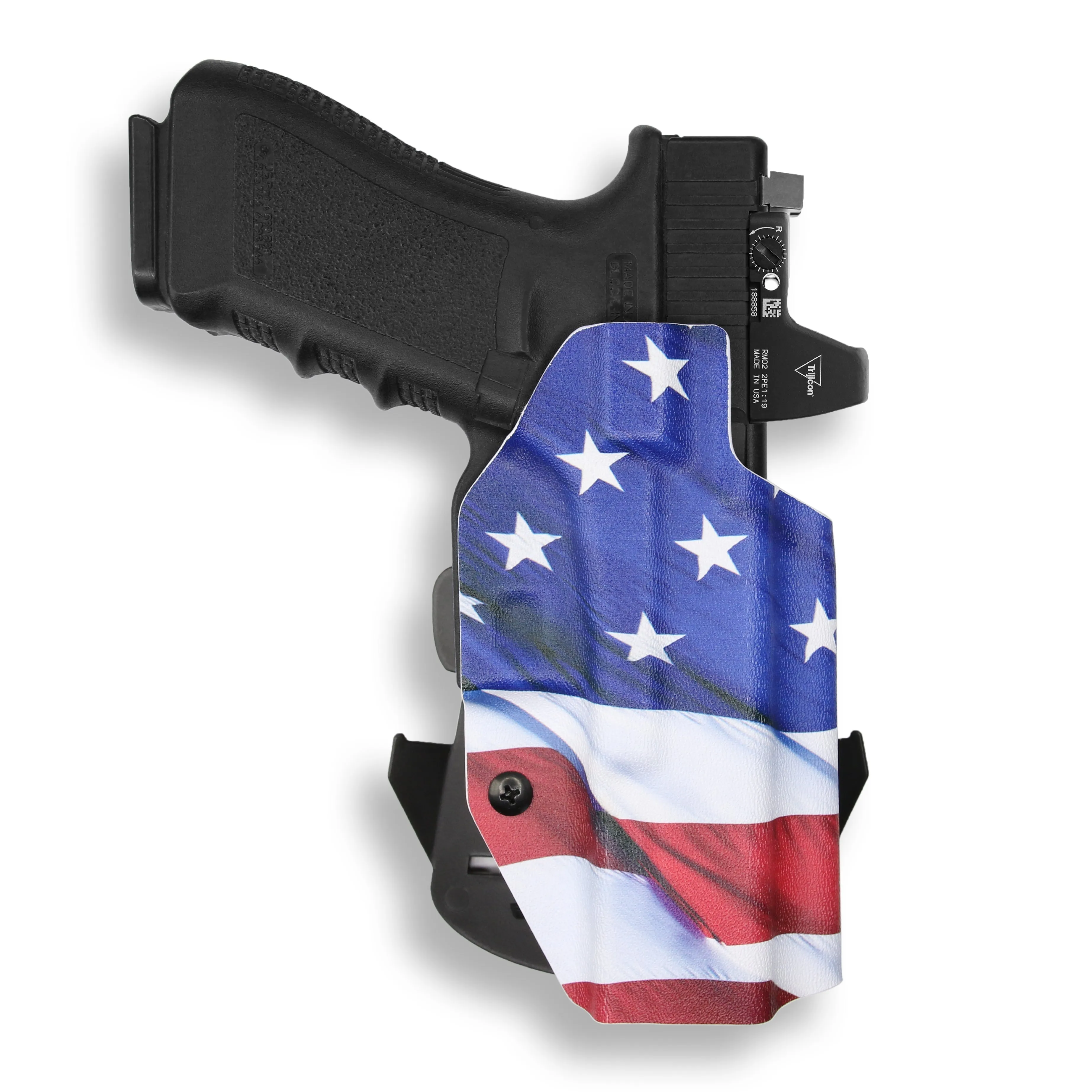 Walther PDP Pro SD Compact 4" Red Dot Optic Cut OWB Holster