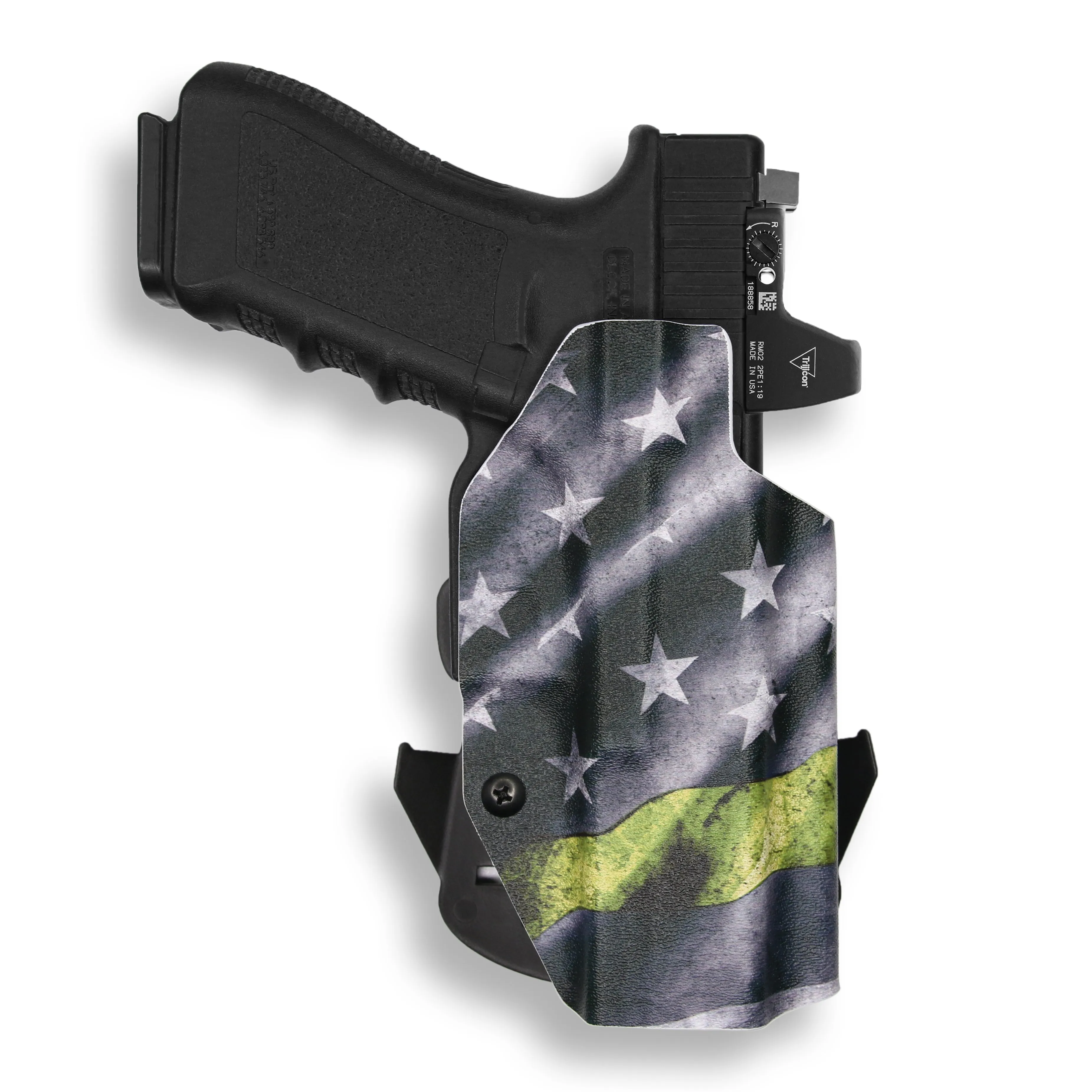 Walther PDP Pro SD Compact 4" Red Dot Optic Cut OWB Holster