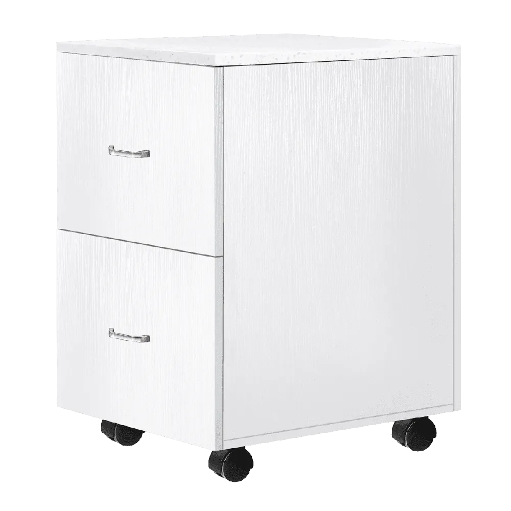 Whale Spa Rolling Trolley with Laminate Finish