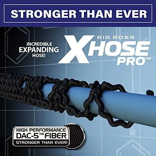 Xhose Dac-5 Garden Hose – 50’– Black