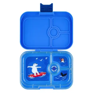 Yumbox Panino 4 Compartment Surf Blue with Polar Bear Tray
